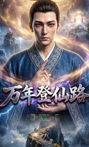 短剧《万年登仙路》海报