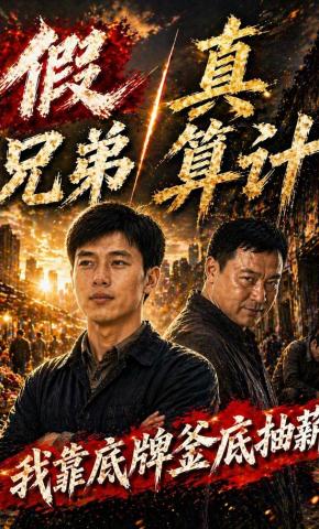 短剧《假兄弟真算计，我靠底牌釜底抽薪》海报