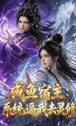 短剧《咸鱼宿主：系统逼我去灵修》海报