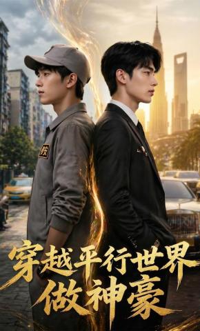 短剧《穿越平行世界做神豪》海报