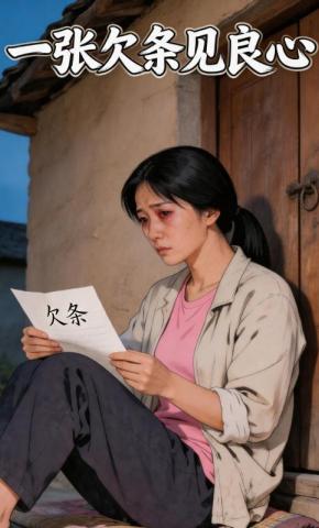 短剧《一张欠条见良心》海报