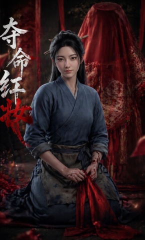 短剧《夺命红妆》海报