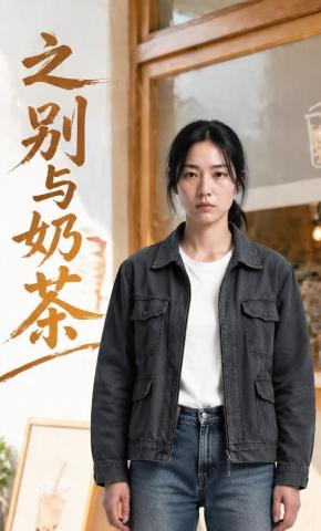 短剧《之别与奶茶》海报