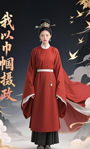 短剧《我以巾帼摄政》海报