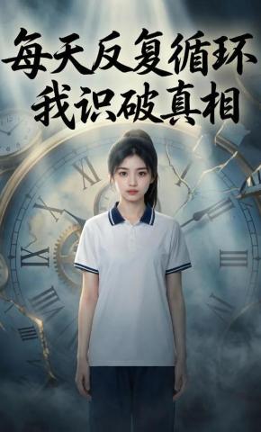 短剧《每天反复循环，我识破真相》海报