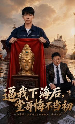 短剧《逼我下海后，堂哥悔不当初》海报