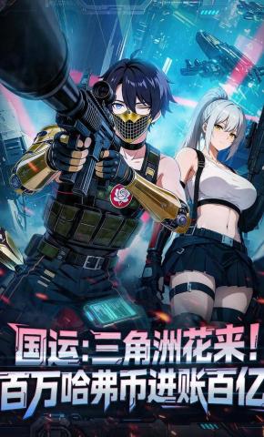 短剧《国运：三角洲花来！百万哈弗币进账百亿》海报