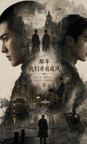 短剧《那年我们并肩乘风》海报