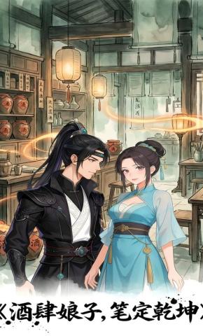 短剧《酒肆娘子，笔定乾坤》海报