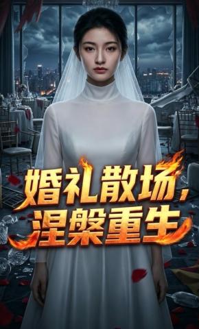 短剧《婚礼散场，涅槃重生》海报