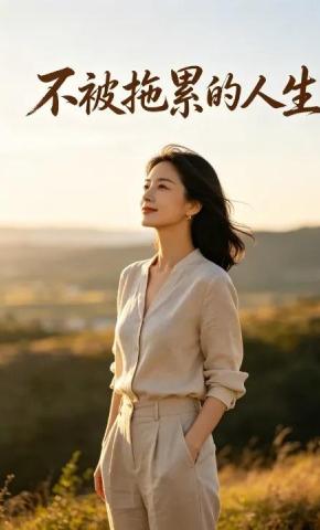 短剧《不被拖累的人生》海报