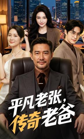 短剧《平凡老张，传奇老爸》海报