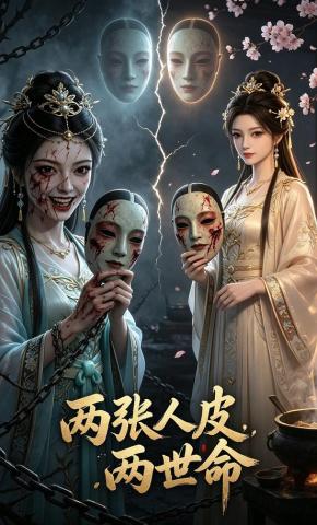 短剧《两张人皮，两世命》海报