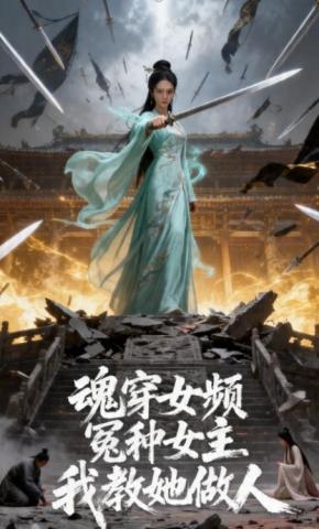 短剧《魂穿女频冤种女主，我教她做人》海报