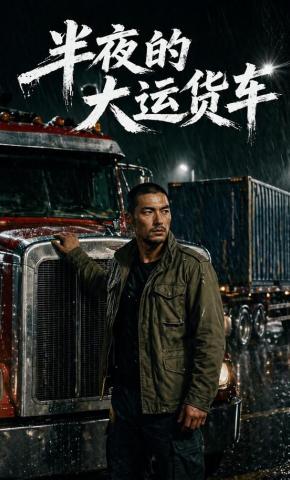 短剧《半夜的大运货车》海报