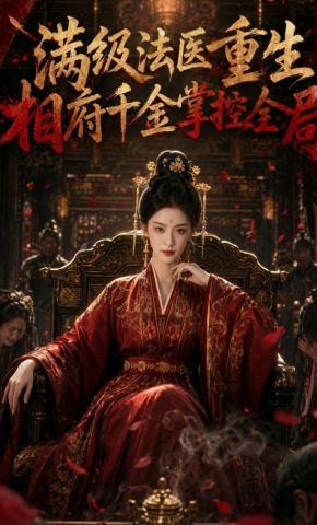 短剧《满级法医重生，相府千金掌控全局》海报