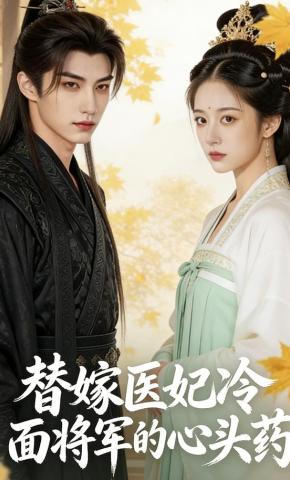 短剧《替嫁医妃：冷面将军的心头药》海报