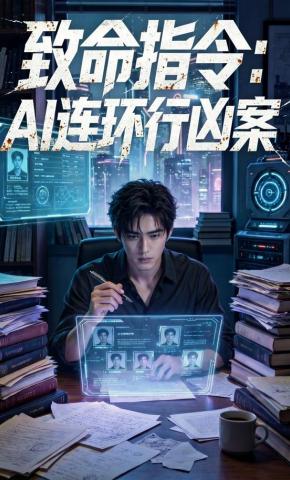 短剧《致命指令：AI连环行凶案》海报