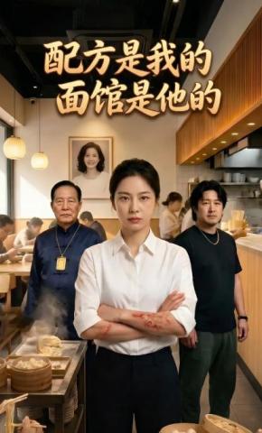 短剧《配方是我的，面馆是他的》海报