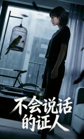 短剧《不会说话的证人》海报