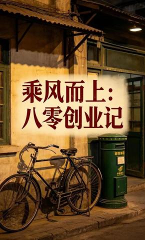 短剧《乘风而上：八零创业记》海报
