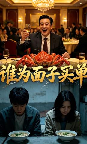 短剧《谁为面子买单》海报