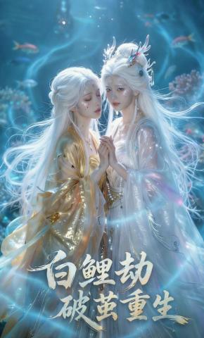 短剧《白鲤劫，破茧重生》海报