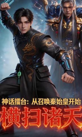 短剧《神话擂台：从召唤秦始皇开始横扫诸天》海报