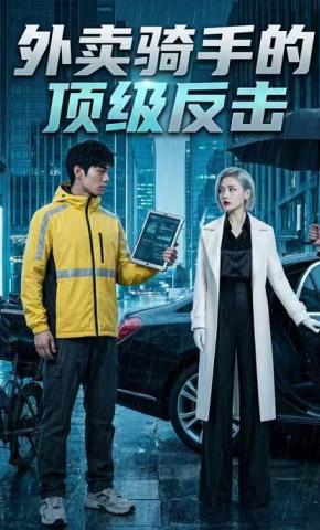 短剧《外卖骑手的顶级反击》海报