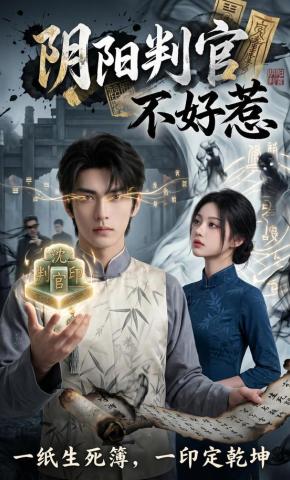 短剧《阴阳判官不好惹》海报