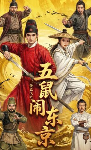 短剧《三侠五义之五鼠闹东京》海报