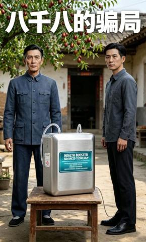 短剧《八千八的骗局》海报