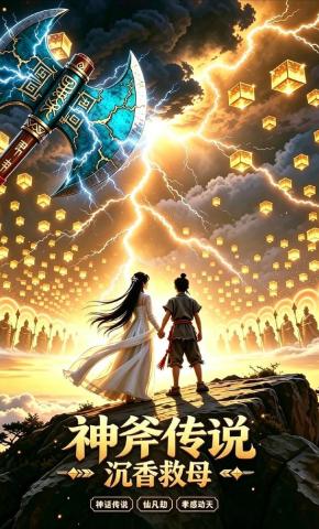 短剧《神斧传说之沉香救母》海报