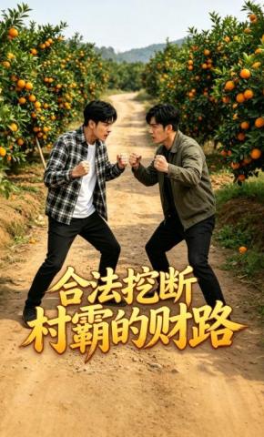 短剧《合法挖断村霸的财路》海报