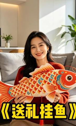短剧《送礼挂鱼》海报
