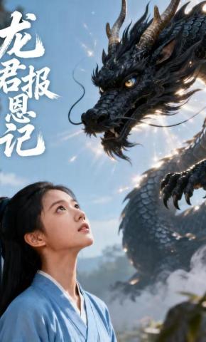 短剧《龙君报恩记》海报