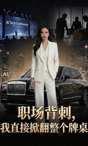 短剧《职场背刺，我直接掀翻整个牌桌》海报