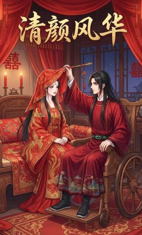 短剧《清颜风华》海报