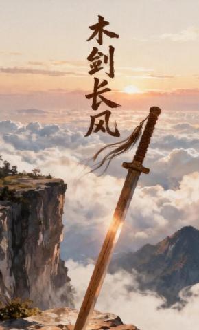 短剧《木剑长风》海报