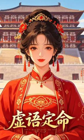 短剧《虚语定命》海报