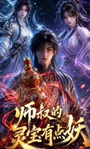 短剧《师叔的灵宝有点妖》海报