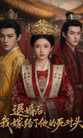 短剧《退婚后，我嫁给了他的死对头》海报
