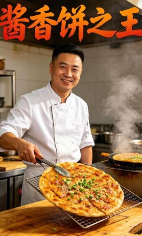 短剧《酱香饼之王》海报