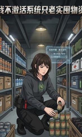 短剧《我不激活系统只老实囤物资》海报