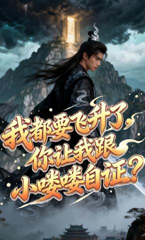 短剧《我都要飞升了，你让我跟小喽喽自证？》海报