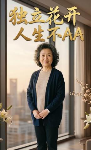短剧《独立花开，人生不AA》海报
