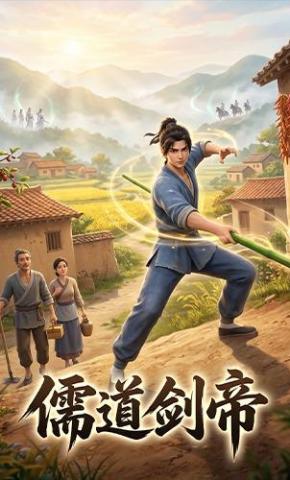 短剧《儒道剑帝》海报