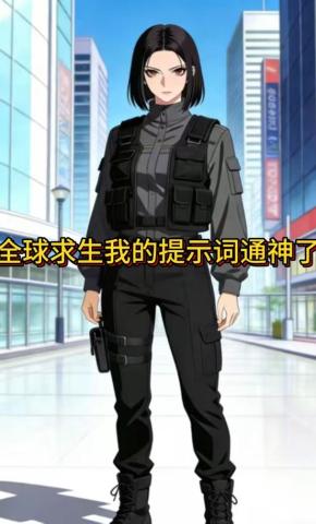 短剧《全球求生我的提示词通神了》海报