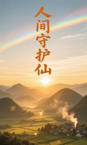 短剧《人间守护仙》海报