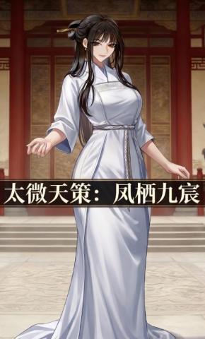 短剧《太微天策：凤栖九宸》海报